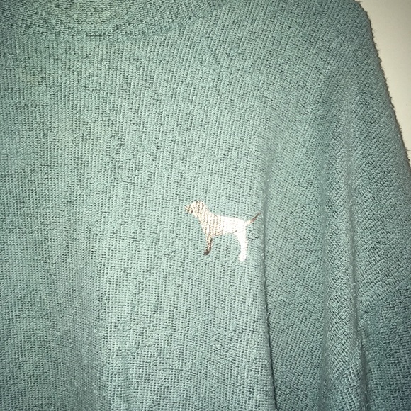 NWOT Pink VIctoria Secret Sherpa Sweatshirt - Picture 3 of 5